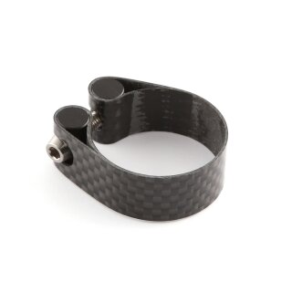 WF-MTBE Sattelklemme SL Carbon Schraubklemme UD 31,8mm Stahl
