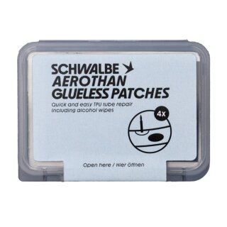 SCHWALBE Glueless Patches Schlauchflicken selbstklebend für Aerothan Schlauch TPU