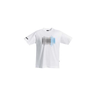 PINION T-Shirt Edition Schaltwelle weiss L