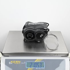 PINION Getriebe C1.9 XR schwarz anthrazit - Komplettset P1120 - Schaltgriff DS2 + Kurbel