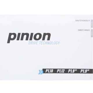 PINION Betriebsanleitung für P1.18 / P1.12 / P1.9XR / P1.9CR Handbuch