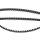 GATES Carbon Drive CDX Zahnriemen schwarz-schwarz 128 Zähne