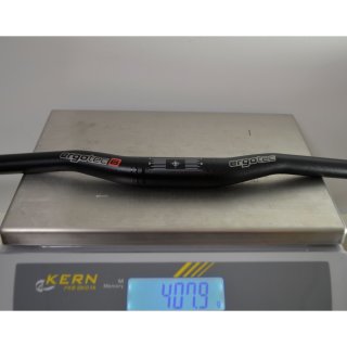 ERGOTEC Low Riser Bar Lenker 15mm 31,8mm / 780mm schwarz matt