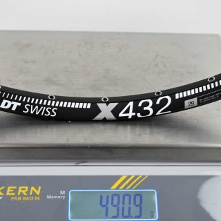 DT Swiss Felge X 432 Disc 29 32-Loch 25mm schwarz