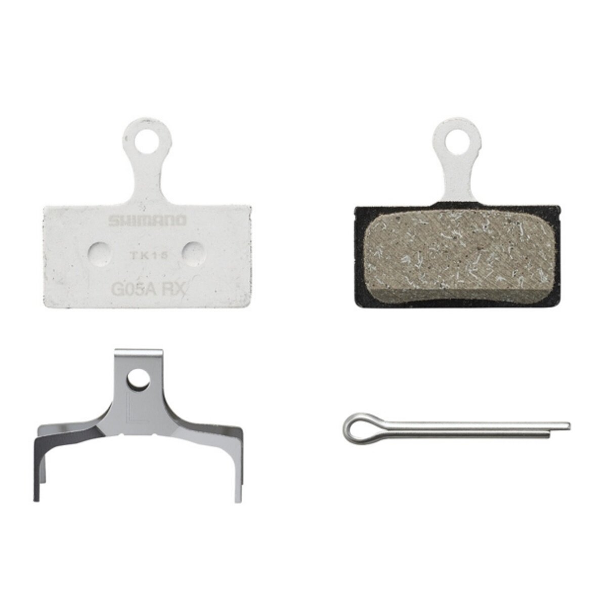 Accossato Bremsbeläge AGPA102OR-65 | Set Von 2 | Organische Mischung | Für Motorrad & Roller