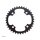 PB Single Speed Kettenblatt Stahl 104mm 4-Loch schwarz - Pinion Rohloff E-Bike 36 Zähne
