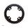 PB Single Speed Kettenblatt Stahl 104mm 4-Loch schwarz - Pinion Rohloff E-Bike 40 Zähne
