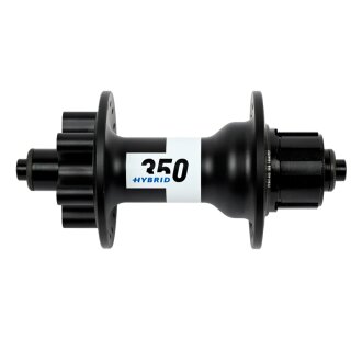 DT SWISS 350 Hybrid Singlespeed Nabe 32-Loch IS 6-Loch 135mm Schnellspanner - PINION H3.R P7060 Ersatz