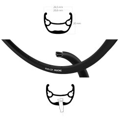 RYDE Andra 321 Felge 28" / 29" Disc für...