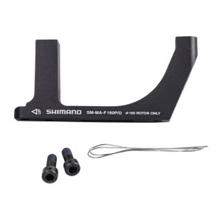 SHIMANO Disc Adapter SM-MA-F160 FlatMount auf PostMount FM auf PM +20 160mm / 180mm Gabel