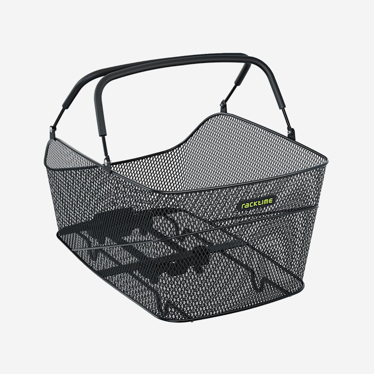 RMS Fahrradkorb Hinten – Schwarz, Robustes Netzdesign