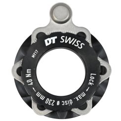 DT SWISS Center Lock Adapter Hybrid mit Magnet für alle Naben auf 6-Loch Scheibe max. Ø 230mm