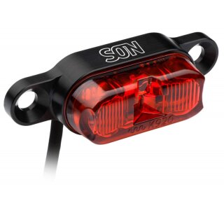 SON LED Rücklicht für Gepäckträger 50mm Montageabstand StVZO-Zulassung