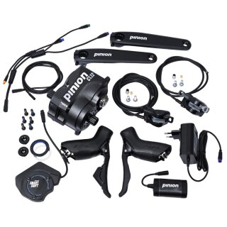 PINION Getriebe C1.12i Smart.Shift Komplettset P5111 + TRP Hywire & Hylex Road Scheibenbremse 7.1. PostMount 8.2. Forge 170mm 9. ohne Ladekabel
