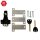 ABUS E-Bike Akku Schloss BLO ZEG IT4  XPlus OneKey Gleichschließend 96990 Pinion MGU FIT Ultracore 720 / 800 / 960 / 1060 Wh