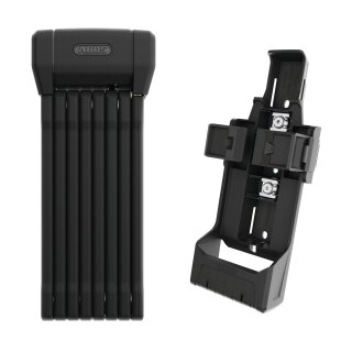 ABUS Bordo Big 6200K Faltschloss 120cm schwarz inkl. SH Halter - Level 13 XPlus Schlüssel
