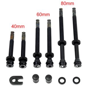 SCHWALBE Clik Valve Tubelessventil SCV 2x Ventile mit Kappe
