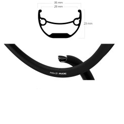 RYDE Andra 29 D Felge 28" / 29" Disc für...