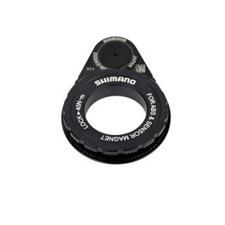SHIMANO CenterLock Verschlussring mit Magnet SM-EWSS2 für Geschwindigkeitssensor EW-SS301/SM-DUE11