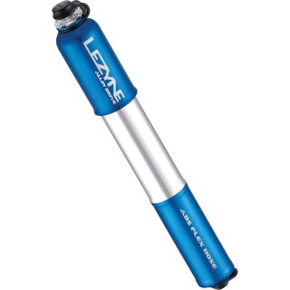 LEZYNE Alloy Drive Medium Hochdruck Minipumpe 90psi 6,2bar blau