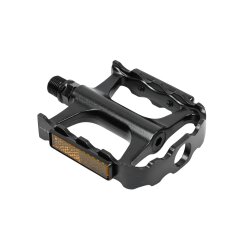 LONGUS Pedale MTB Plattform Aluminium-Pedal inkl. Reflektor