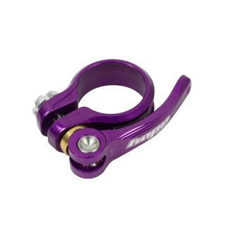 Hope Sattelklemme mit Schnellspanner 31,8 mm lila / purple