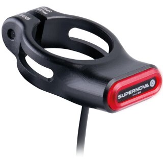 SUPERNOVA TL3 Mini LED Rücklicht Sattelklemme 34,9 mm 6V Dynamo / E-Bike